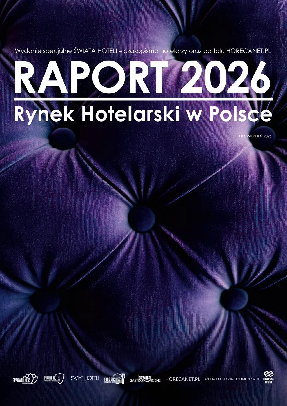 Raport Rynku Hotelarskiego w Polsce 2026 - okładka